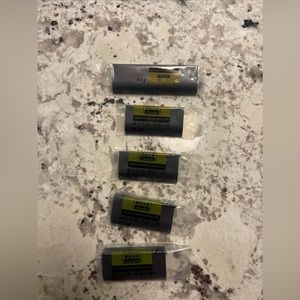 Matte Black 5pc drawer pull bundle